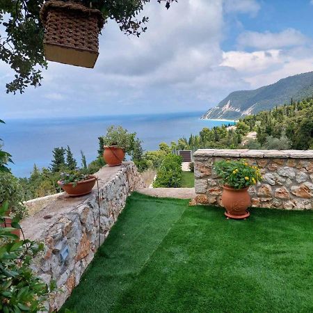 Villa Nereid Glafki - Enjoy Summer Sunsets Áyios Nikítas 外观 照片