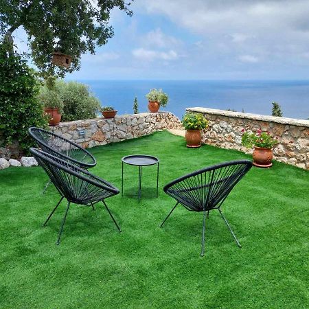 Villa Nereid Glafki - Enjoy Summer Sunsets Áyios Nikítas 外观 照片