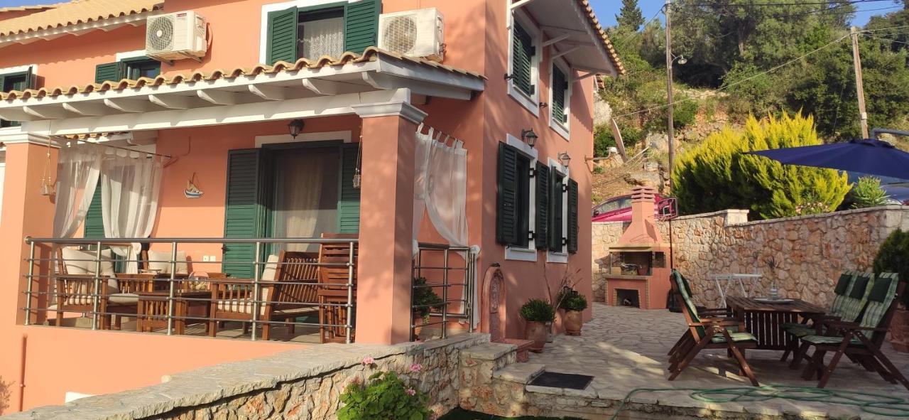 Villa Nereid Glafki - Enjoy Summer Sunsets Áyios Nikítas 外观 照片