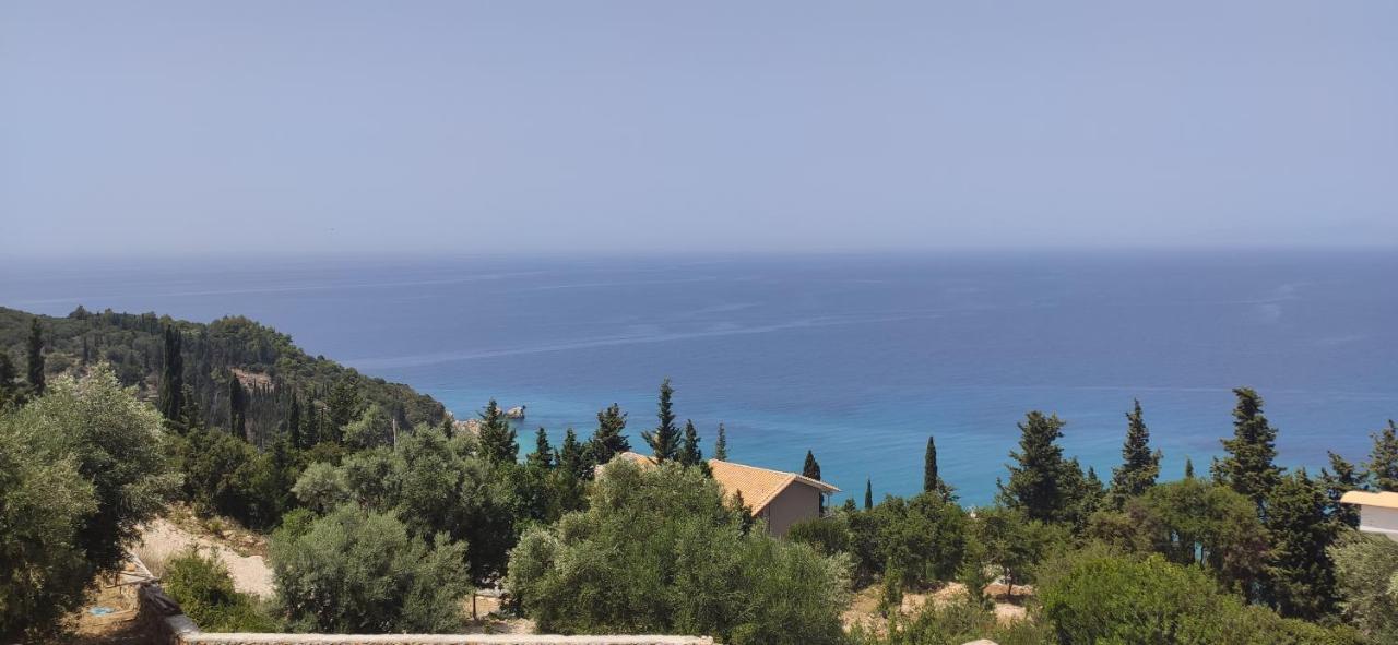 Villa Nereid Glafki - Enjoy Summer Sunsets Áyios Nikítas 外观 照片