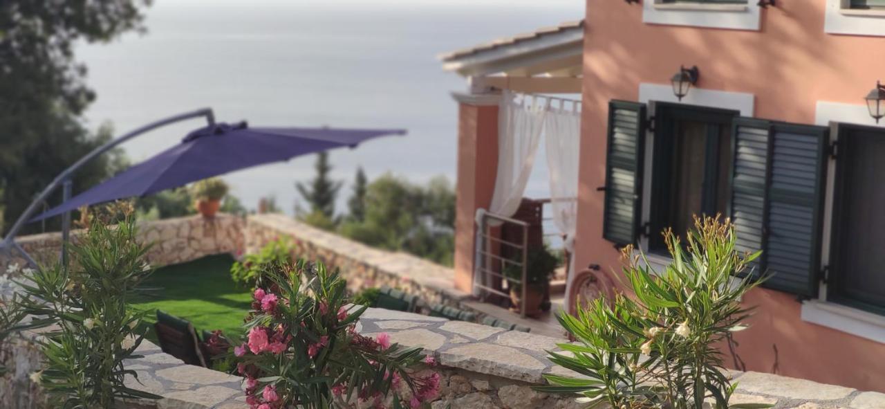Villa Nereid Glafki - Enjoy Summer Sunsets Áyios Nikítas 外观 照片