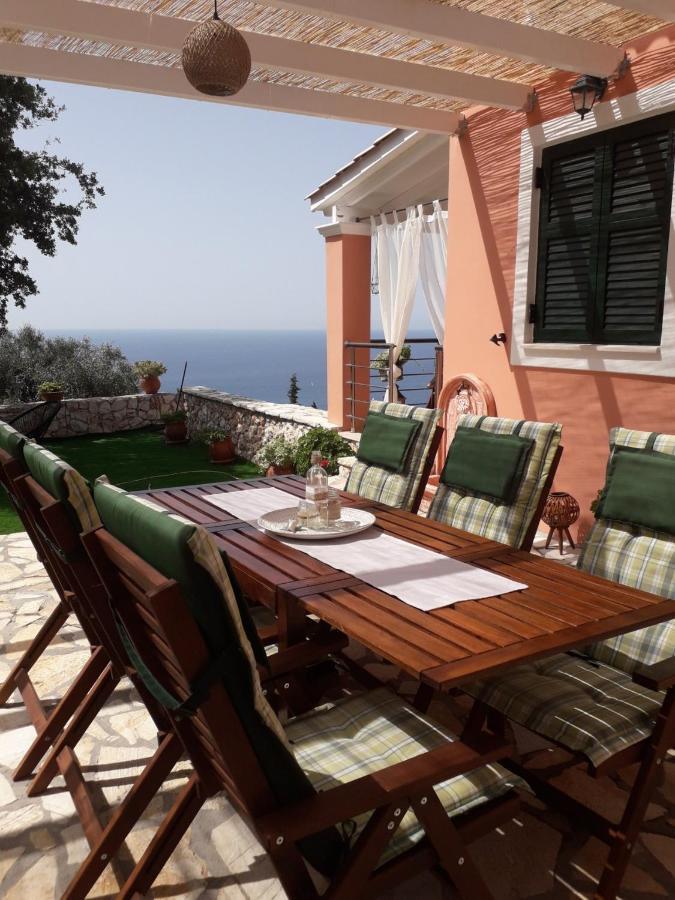 Villa Nereid Glafki - Enjoy Summer Sunsets Áyios Nikítas 外观 照片