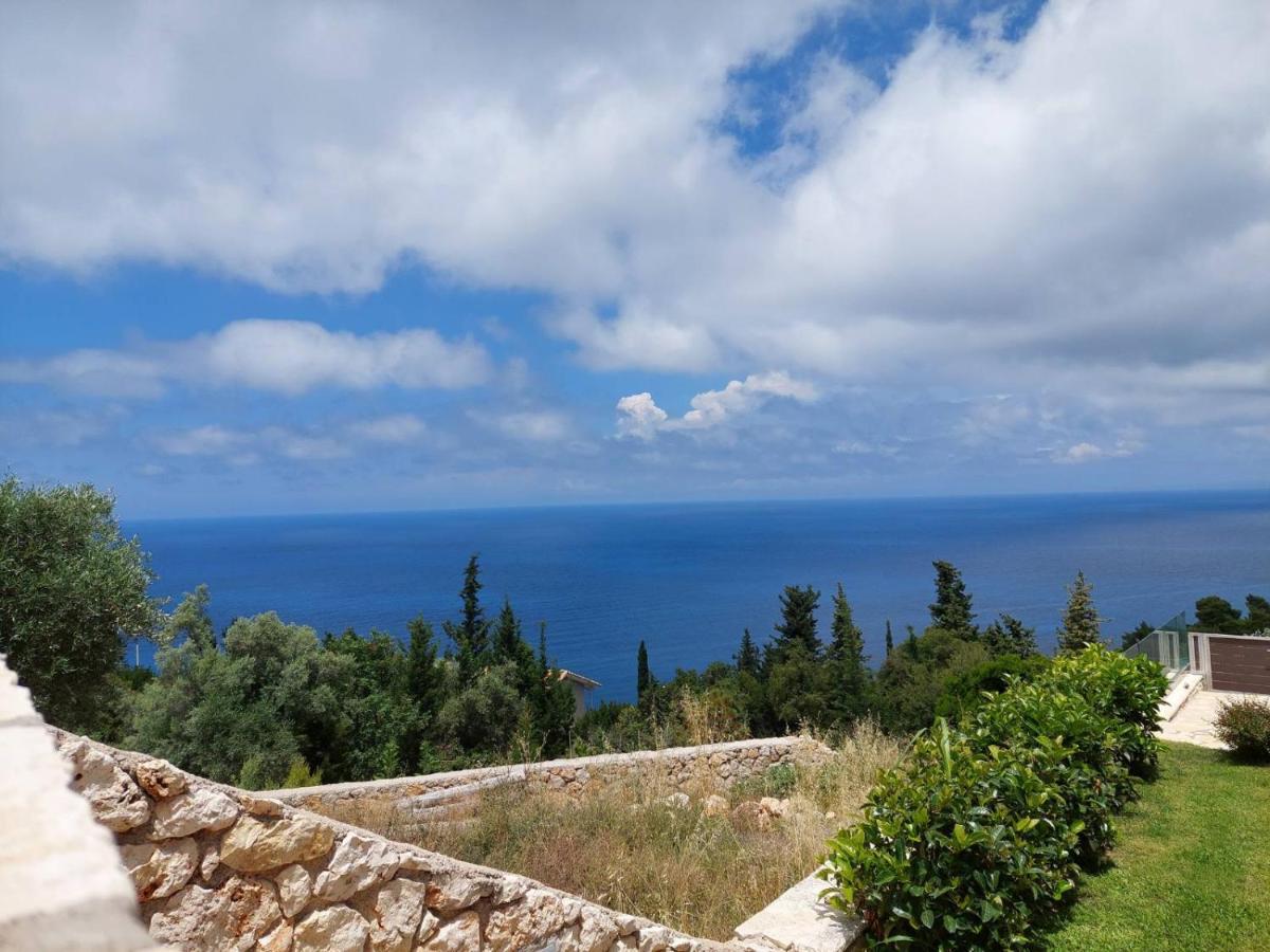 Villa Nereid Glafki - Enjoy Summer Sunsets Áyios Nikítas 外观 照片