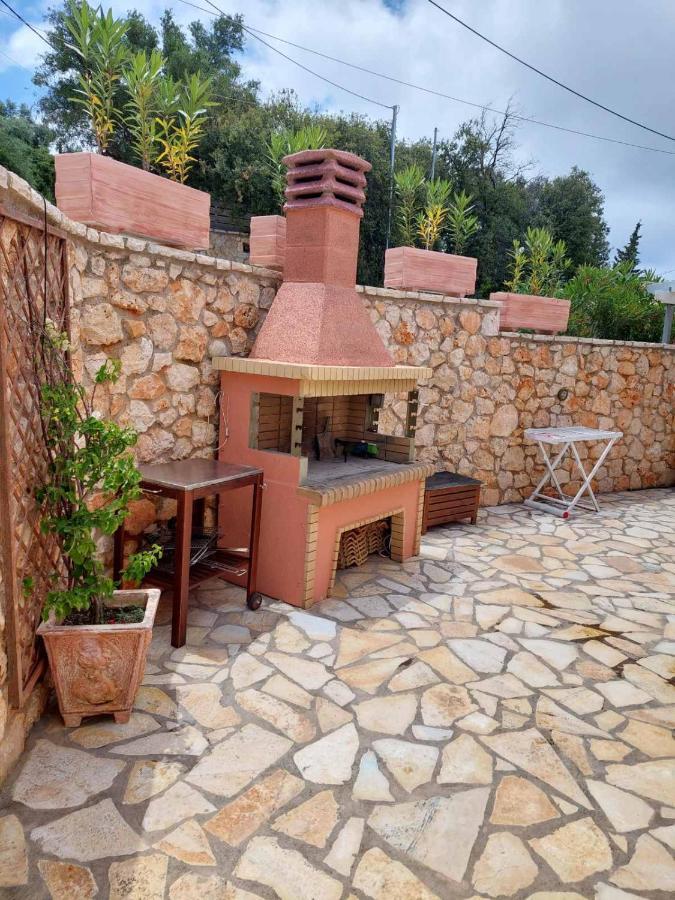 Villa Nereid Glafki - Enjoy Summer Sunsets Áyios Nikítas 外观 照片