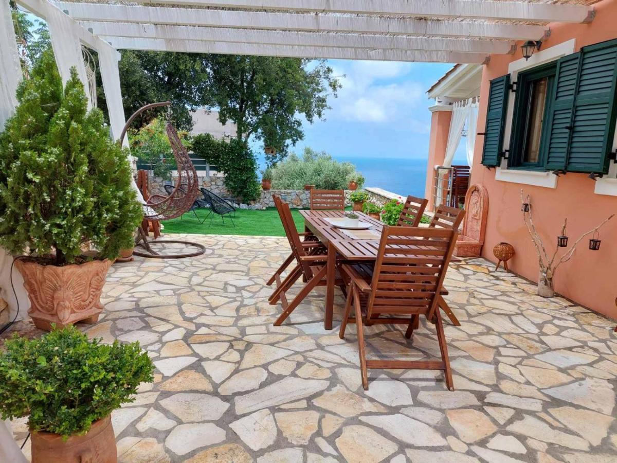 Villa Nereid Glafki - Enjoy Summer Sunsets Áyios Nikítas 外观 照片