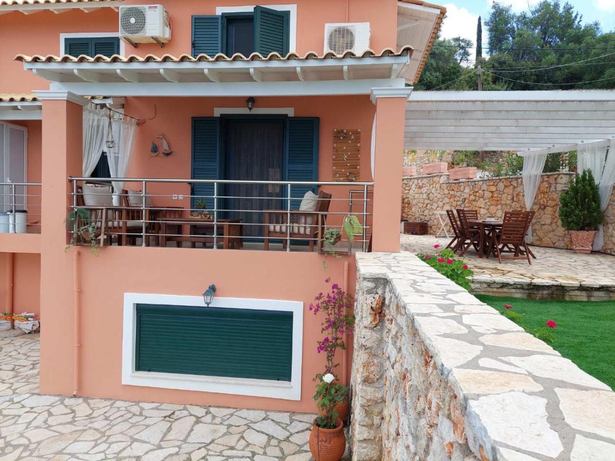Villa Nereid Glafki - Enjoy Summer Sunsets Áyios Nikítas 外观 照片